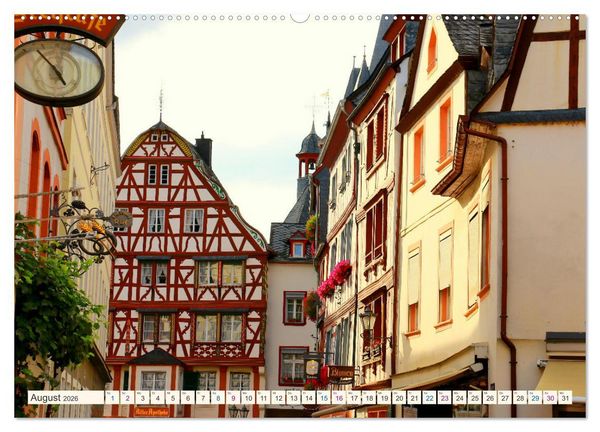 Produktbild: Bernkastel-Cues an der Mosel (hochwertiger Premium Wandkalender 2026 DIN A2 quer), Kunstdruck in Hochglanz