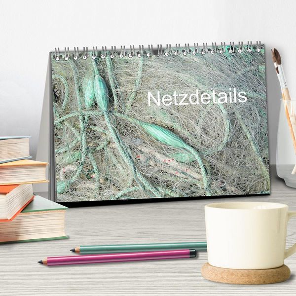 Produktbild: Netzdetails (Tischkalender 2026 DIN A5 quer), CALVENDO Monatskalender