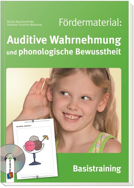 Produktbild: F&ouml;rdermaterial: Auditive Wahrnehmung und phonologische Bewusstheit