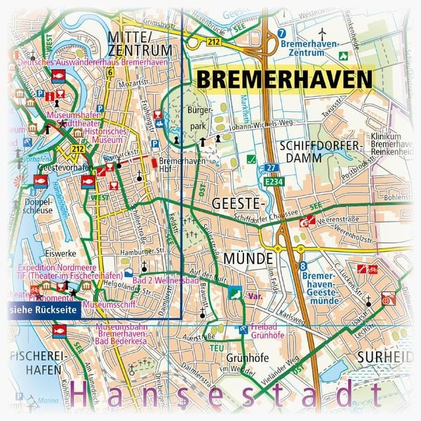 Produktbild: Bremerhaven - Nordenham - Butjadinger Land 1:50 000
