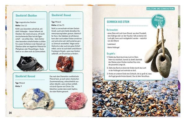 Produktbild: Erforsche Steine & Mineralien - Verborgene Sch&auml;tze der Erde