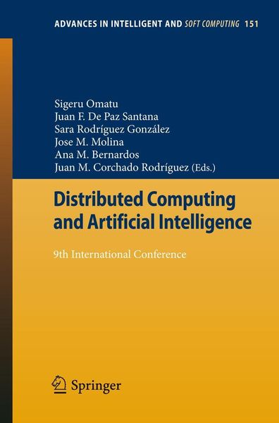 Produktbild: Distributed Computing and Artificial Intelligence
