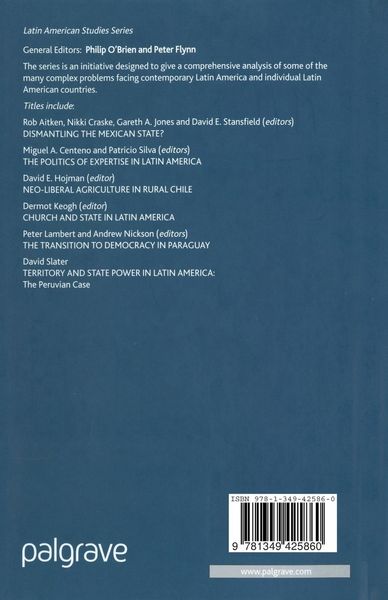 Produktbild: The Soldier and the State in South America