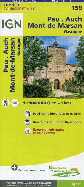 Produktbild: Pau.Auch.Mont-de-Marsan 1:100 000