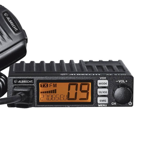 Produktbild: Albrecht Mini-CB FunkAE 6120 VOX Multi 12620 CB-Funkger&auml;t