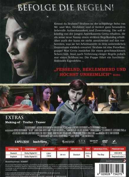 Produktbild: The Boy (Neuauflage)