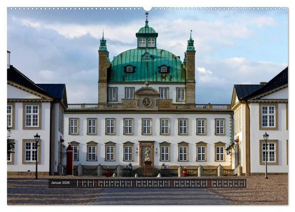 Produktbild: Schl&ouml;sser und Burgen in D&auml;nemark 2026 (hochwertiger Premium Wandkalender 2026 DIN A2 quer), Kunstdruck in Hochglanz