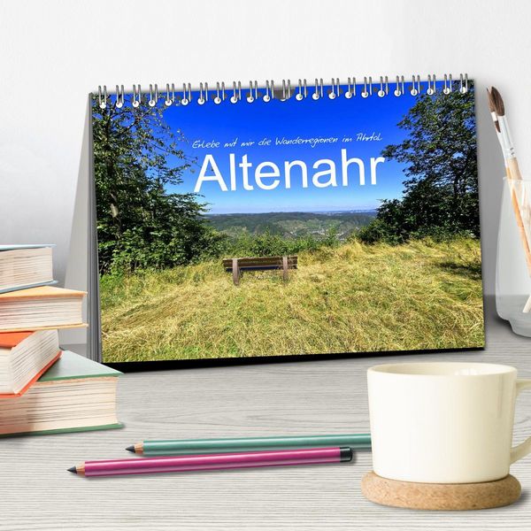 Produktbild: Erlebe mit mir die Wanderregionen im Ahrtal - Altenahr (Tischkalender 2026 DIN A5 quer), CALVENDO Monatskalender