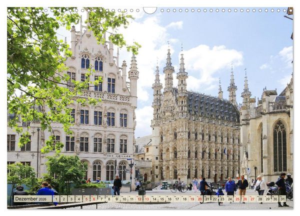 Produktbild: Bezauberndes L&ouml;wen in Belgien (Wandkalender 2026 DIN A3 quer), CALVENDO Monatskalender