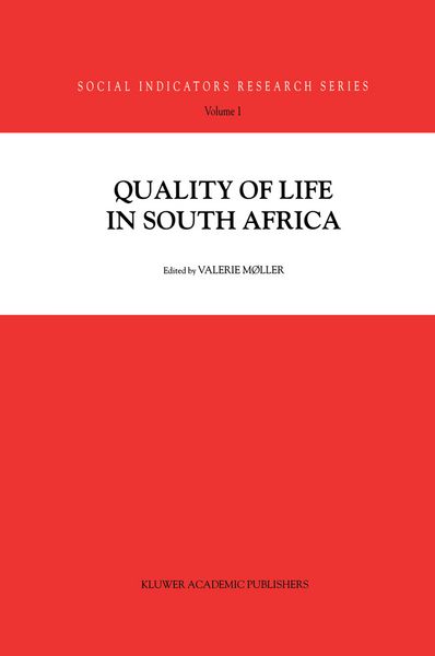 Produktbild: Quality of Life in South Africa