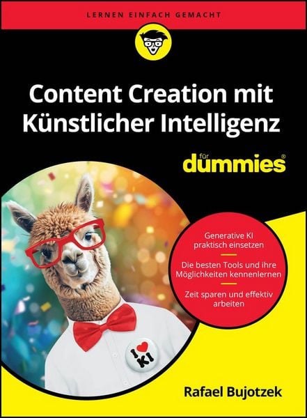 Produktbild: Content Creation mit K&uuml;nstlicher Intelligenz f&uuml;r Dummies