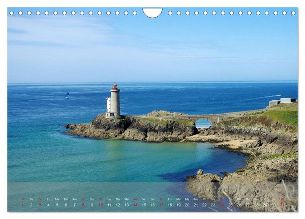 Produktbild: BRETAGNE La Rade de Brest (Calendrier mural 2026 DIN A4 vertical), CALVENDO calendrier mensuel