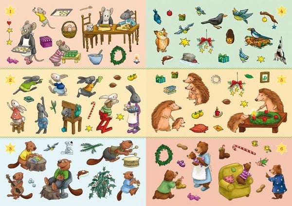 Produktbild: Mein Sticker-Adventskalender
