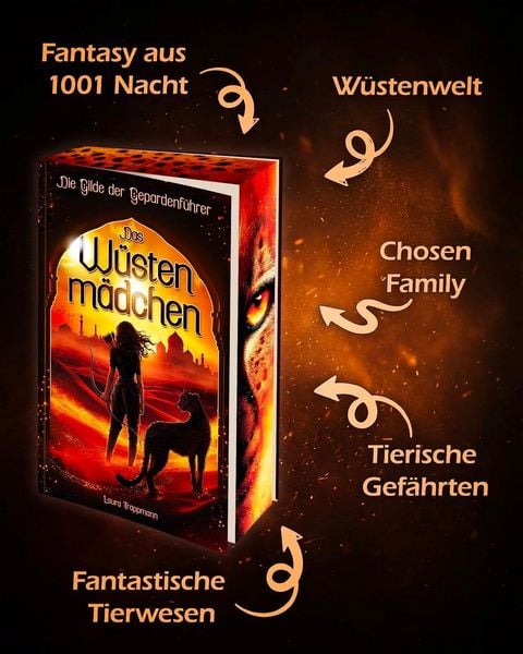Produktbild: Das W&uuml;stenm&auml;dchen - Die Gilde der Gepardenf&uuml;hrer
