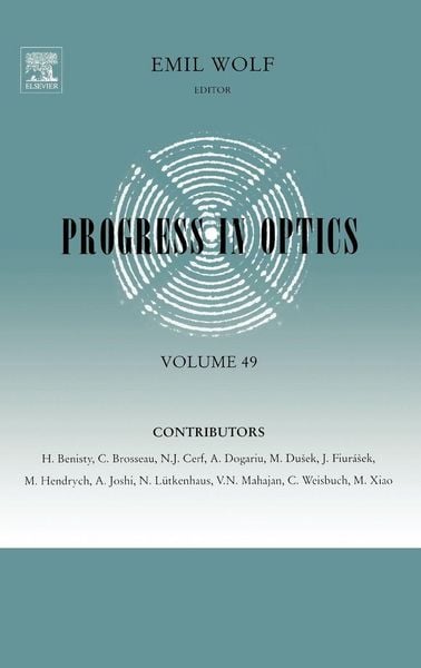 Produktbild: Progress in Optics
