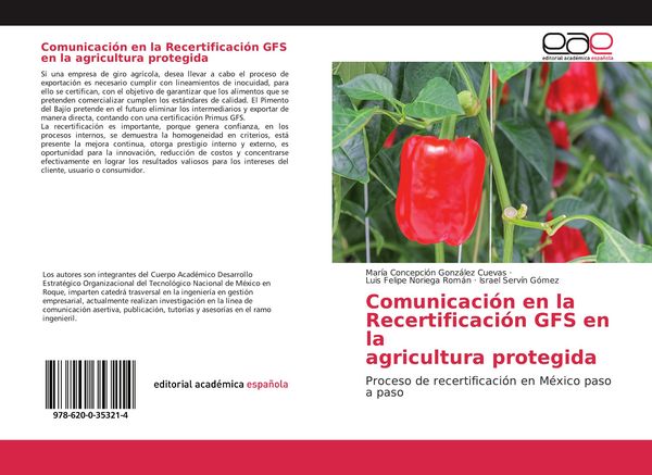 Produktbild: Comunicaci&oacute;n en la Recertificaci&oacute;n GFS en la agricultura protegida