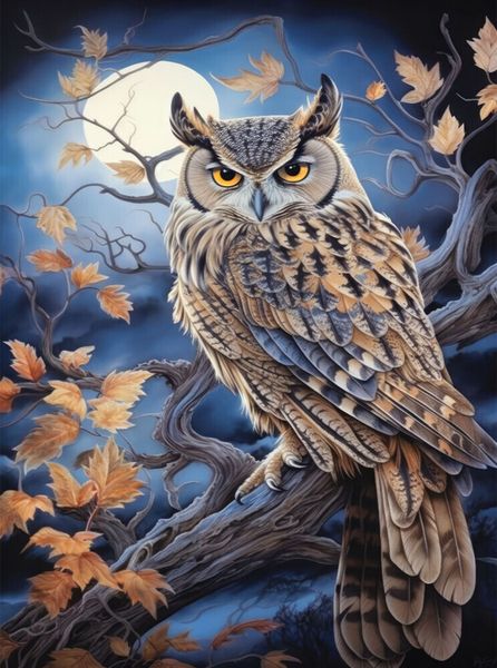 Produktbild: CALVENDO Puzzle Uhu | 2000 Teile Lege-Gr&ouml;&szlig;e 90x67cm Foto-Puzzle f&uuml;r gl&uuml;ckliche Stunden