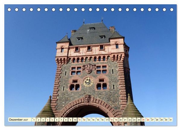 Produktbild: Worms am Rhein Mittelpunkt der Nibelungensage (Tischkalender 2027 DIN A5 quer), CALVENDO Monatskalender