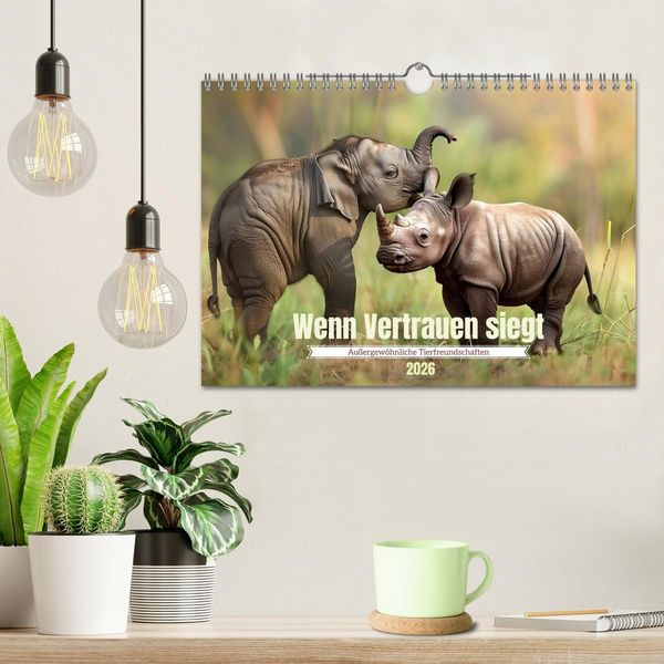 Produktbild: Wenn Vertrauen siegt (Wandkalender 2026 DIN A4 quer), CALVENDO Monatskalender