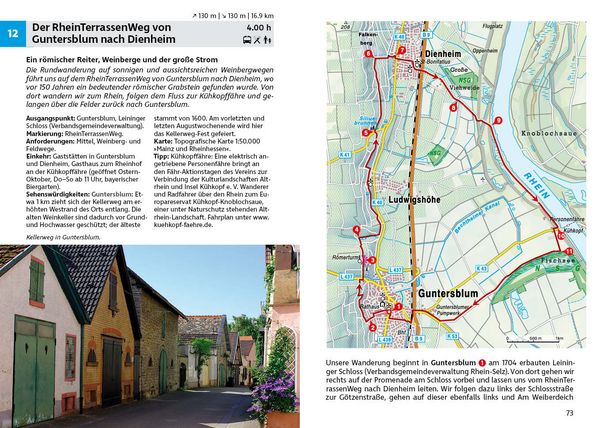 Produktbild: ROTHER Wanderf&uuml;hrer Rheinhessen