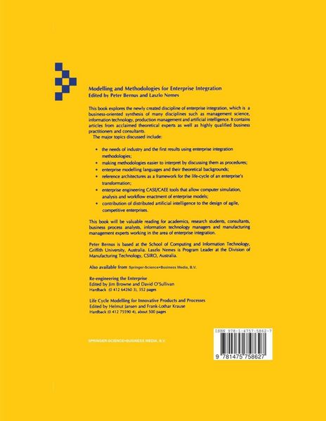 Produktbild: Modelling and Methodologies for Enterprise Integration