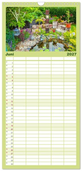 Produktbild: Familienplaner 2027 - Mittelfranken f&uuml;r Entdecker und Wanderer mit 5 Spalten (Wandkalender, 21 x 45 cm) CALVENDO