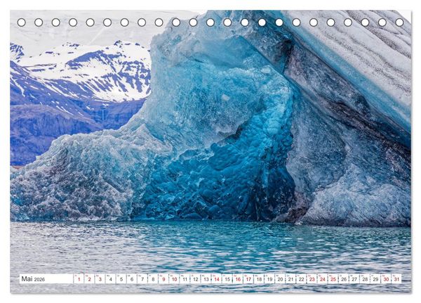 Produktbild: Die Farben Islands (Tischkalender 2026 DIN A5 quer), CALVENDO Monatskalender