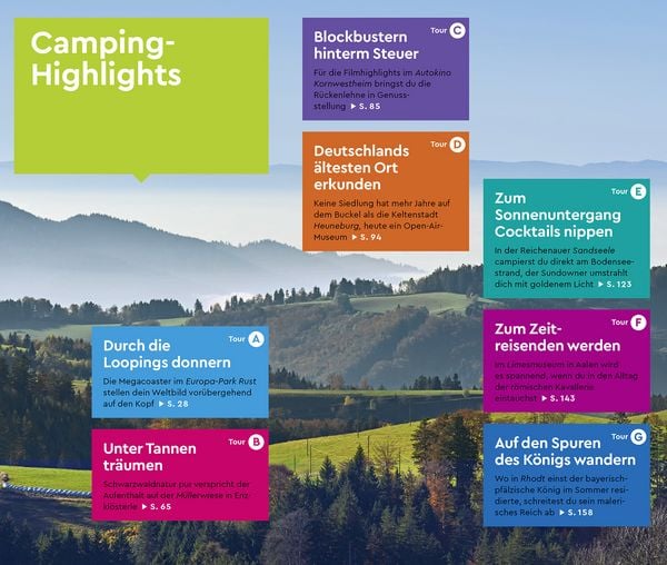 Produktbild: MARCO POLO Camper Guide Baden-W&uuml;rttemberg & Pfalz