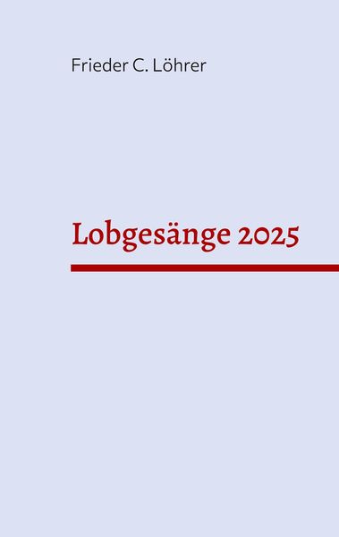 Produktbild: Lobges&auml;nge 2025