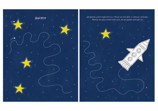 Produktbild: Mein kunterbuntes Buch der sch&ouml;nsten Schwung&uuml;bungen. Schreibvorbereitung f&uuml;r Kindergarten, Vorschule und Grundschule. Ab 4 Jahre