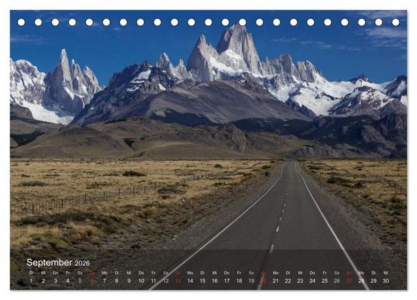 Produktbild: Majest&auml;tische Berge Cerro Torre Patagonien (Tischkalender 2026 DIN A5 quer), CALVENDO Monatskalender