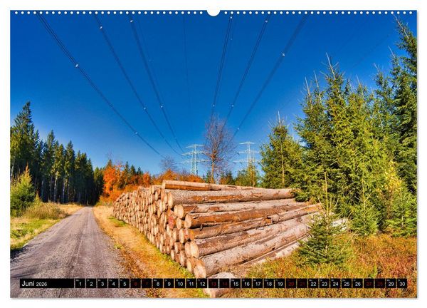 Produktbild: Im Th&uuml;ringer Wald (Wandkalender 2026 DIN A2 quer), CALVENDO Monatskalender