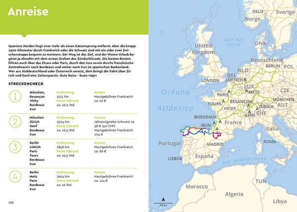 Produktbild: MARCO POLO Camper Guide Nordspanien: Atlantikk&uuml;ste & Pyren&auml;en