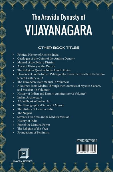 Produktbild: The Aravidu Dynasty Of Vijayanagara