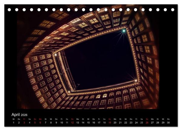 Produktbild: Mein Hamburg (Tischkalender 2026 DIN A5 quer), CALVENDO Monatskalender