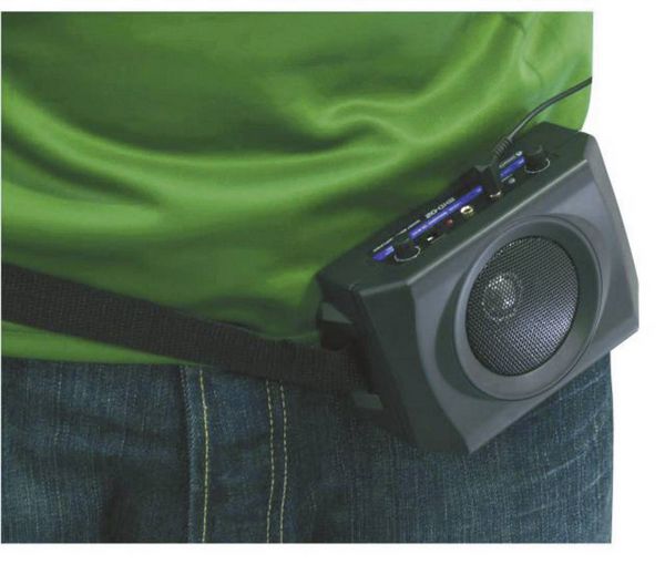 Produktbild: Omnitronic BHD-02 Mobiler PA Lautsprecher 50cm 2 Zoll batteriebetrieben 1St.