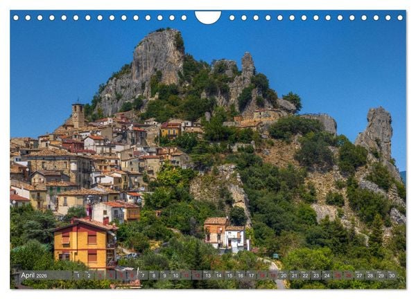 Produktbild: Abruzzo - The wild heart of Italy. (Wall Calendar 2026 DIN A4 landscape), CALVENDO 12 Month Wall Calendar
