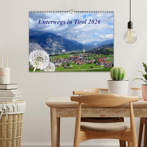 Produktbild: Unterwegs in Tirol (Wandkalender 2026 DIN A3 quer), CALVENDO Monatskalender