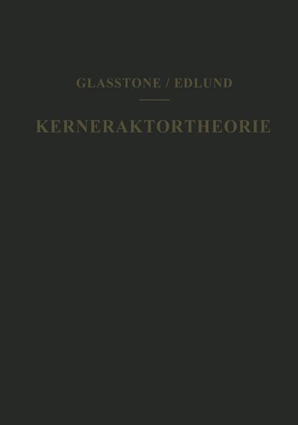 Produktbild: Kernreaktortheorie