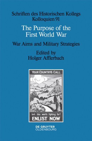 Produktbild: The Purpose of the First World War