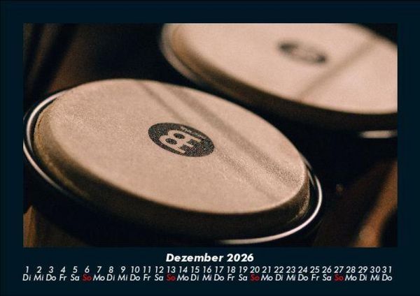 Produktbild: Musik 2026 Fotokalender DIN A5