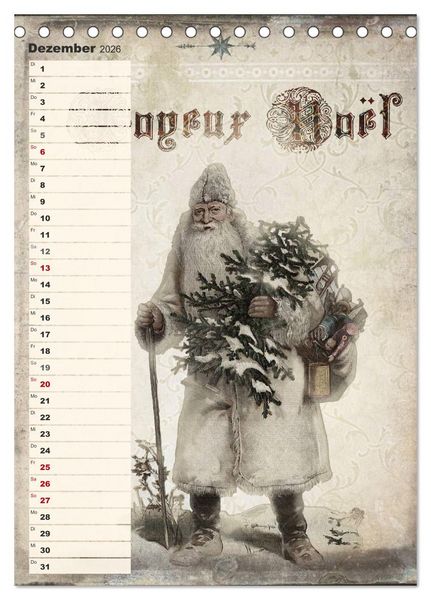 Produktbild: Vintage Welten (Tischkalender 2026 DIN A5 hoch), CALVENDO Monatskalender