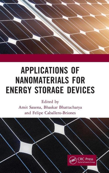 Produktbild: Applications of Nanomaterials for Energy Storage Devices