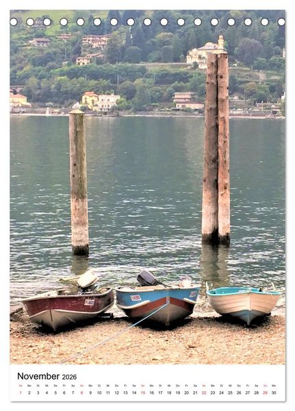 Produktbild: Traumhafter Lago Maggiore (Tischkalender 2026 DIN A5 hoch), CALVENDO Monatskalender