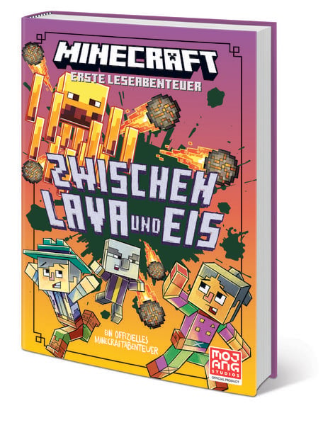 Produktbild: Minecraft Erste Leseabenteuer. Zwischen Lava und Eis