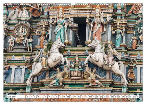 Produktbild: Malaysia &ndash; Zwischen Regenwald, Tempeln und Skyline von Kuala Lumpur (hochwertiger Premium Wandkalender 2027 DIN A2 quer), Kunstdruck in Hochglanz