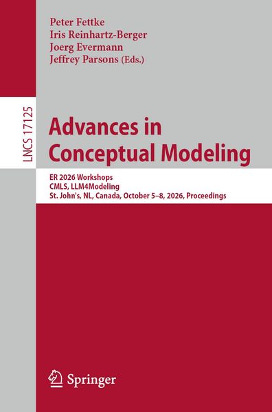 Produktbild: Advances in Conceptual Modeling