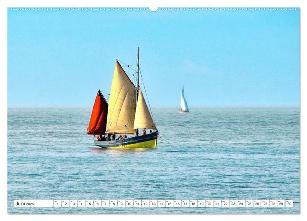 Produktbild: Blankenberge - belgischer K&uuml;stenort (Wandkalender 2026 DIN A2 quer), CALVENDO Monatskalender