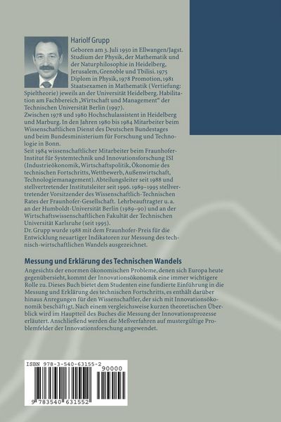 Produktbild: Messung und Erkl&auml;rung des Technischen Wandels