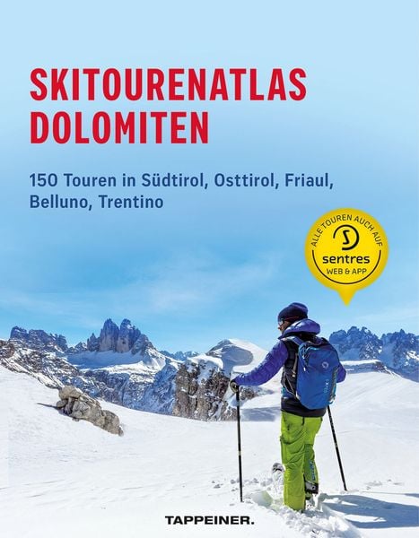 Produktbild: Skitourenatlas Dolomiten